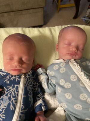 Twins born after complications with preeclampsia pregnancy & switch to CU Medicine OB-GYN East Denver (Rocky Mountain)