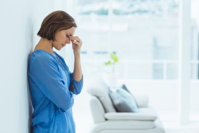 woman struggles with postpartum depression | CU Medicine OB-GYN East Denver | (Rocky Mountain)